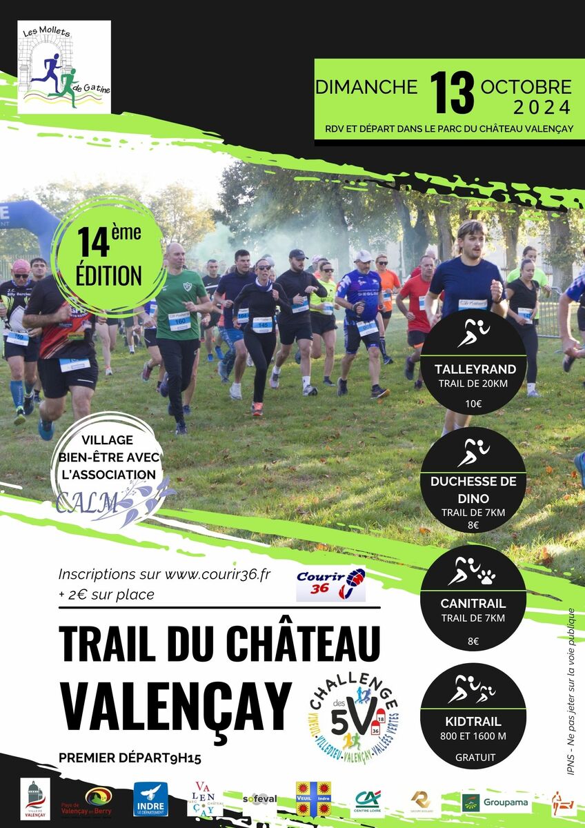 Trail du château de Valençay 