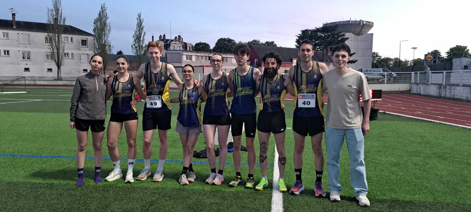 Championnats départementaux de demi fond et meeting de Château-Renault